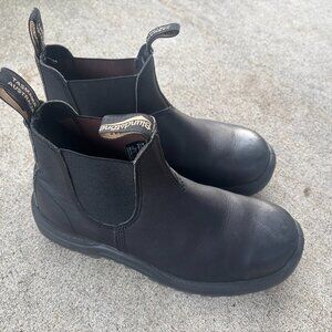 Blundstone 179-090 Steel Toe Boots w/ Kick Guard Slide-In, Black US M9 (AU M8)